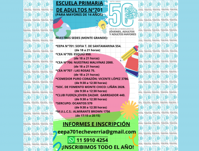 Nuestras direcciones.